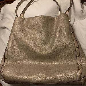 MINT Coach Metallic Edie Shoulder Bag